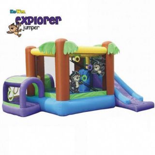Kidwise Monkey Explorer Jumper Inflatable Bounce House