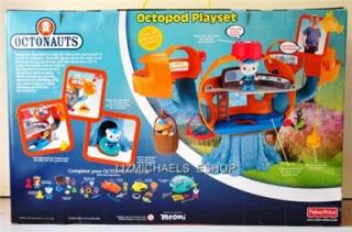 WOW Octonauts Octopod Playset Barnacles Kwazii Figures Play Set