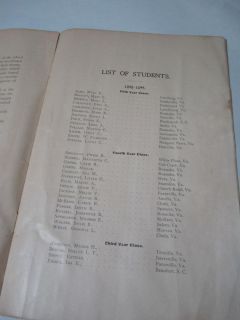 1899 Black Americana Ingleside Seminary Amiger Family Archive Lot