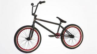 2013 Fit Justin Inman 3 Primer Black Red LSD Signature Bike BMX s M