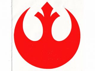 Star Wars Rebel Insignia Decal Sticker Graphic 18cm