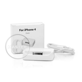  Speed Charging Dock for iPhone 4 4G 4S Verizon ATT Sprint Cable