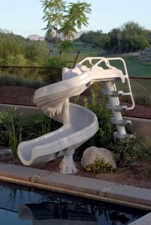 Interfab G Force Complete Helix Curly Pool Water Slide