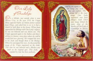 Novena Our Lady of Guadalupe 24 PG Booklet Mexico City