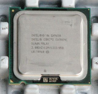 Intel Core 2 Extreme Processor QX9650 3Ghz 12M Cache 1333 MHz FSB