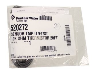  520272 Water Air Solar Temperature Sensor IntelliTouch   20 Ft Cable