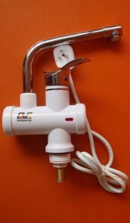 Sink Mounted Instant Electric Water Heater Cold Hot Mixer Tap H8