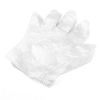EUR € 2.57   guantes desechables de plástico transparente (paquete