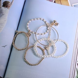 EUR € 3.58   Perline di perle e Lega Bracciali Set, Gadget a