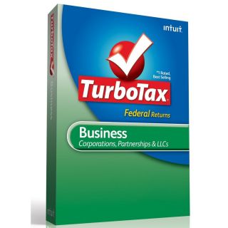 BRAND NEW SEALED Intuit TurboTax Business Federal + E File 2012 FREE