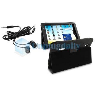  Case Cover Stereo Blk Headset for Archos 101 Internet Tablet