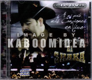Sergio Vega El Shaka A MI Gente Ed ESP CD DVD New