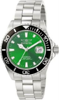 Invicta Pro Diver Green Dial Skeleton Automatic Mens Date Watch 1000