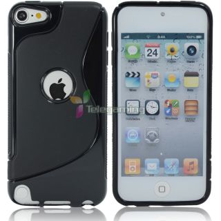 For New Apple iPod Touch 5 5th Gen Premium s Curve Gel TPU Case Cover
