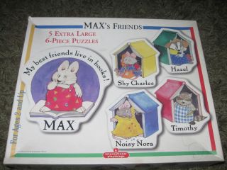  Maxs Friends Boxed Puzzle Set Nice by International Playthings