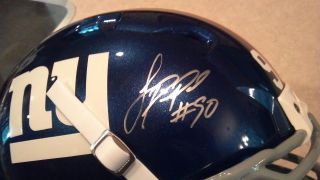 Jason Pierre Paul NY Giants Signed Un Used Schutt ion 4D Helmet