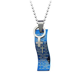 EUR € 3.67   colar de titânio aço bíblia mulher pingente padrão