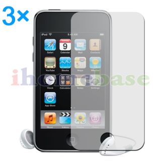 3X Anti Glare Screen Protector for iPod Touch 2 3 2nd 3rd Generation
