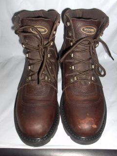 Wolverine   Iron Ridge Work Boots   Mens (10)   Color Brown (B)