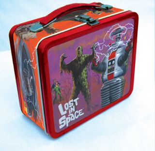   SPACE Metal Lunchbox lunch box New Irwin Allen B9 Robot Jupiter 2 II