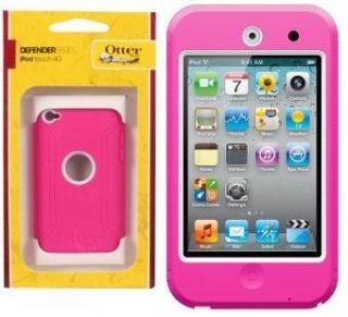  DEFENDER RUGGED CASE FOR iPOD TOUCH 4 4G 4th GEN PINK WHITE iTOUCH OEM