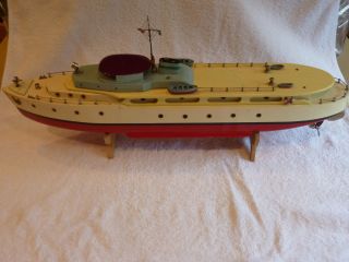 Ito Wooden Boat SHIP Cruiser Extremely RARE Version