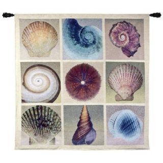 Shell Collection 52 Square Wall Hanging Tapestry   #J9014  