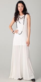 Opening Ceremony Pointelle Maxi Dress