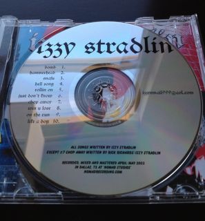 Izzy Stradlin RARE Like A Dog Promo CD Very Limited Mail Order Guns N