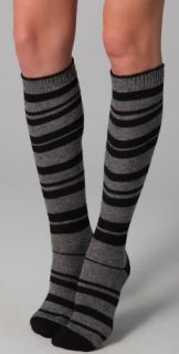 Maison Scotch Striped Knee High Socks