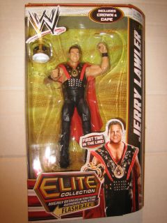 WWE ELITE JERRY LAWLER SERIES 18 MIMB FIRST TIME IN THE LINE FLASHBACK