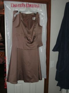 BRIDESMAIDS DRESS SIZE 10 purchased @ DAVIDS BRIDAL NEW & WORN ONCE