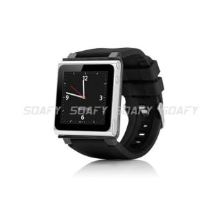 NEW iWatchz Q Collection Wrist Strap Watch Band Case for iPod Nano 6th