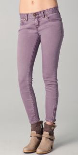 Free People Milenium Cropped Colored Skinny Jeans