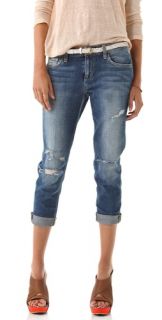 Joe's Jeans Destroyed Easy Fit Cropped Jeans