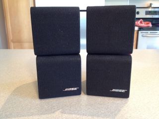 SET OF 2 BOSE REDLINE DOUBLE CUBE SPEAKERS FOR ACOUSTIMASS & LIFESTYLE