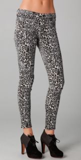 J Brand Snow Leopard Super Skinny Jeans