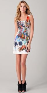 Cynthia Rowley Forced Perspective Floral Tank Dress