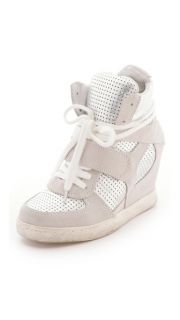 Ash Cool Wedge Sneakers with Metallic Insets