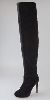 Luxury Rebel Lucy Suede Over the Knee Boots