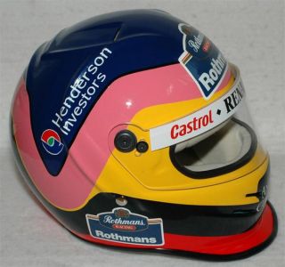 Jacques Villeneuve Signed 1997 WC Replica F1 Helmet