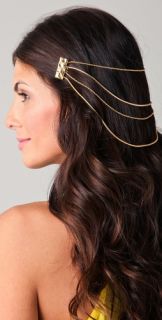 Belle Noel Molten Gold Hair Chain