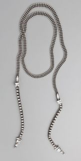 Fallon Jewelry Crystal Lariat Necklace