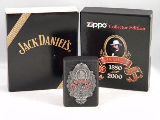 Jack Daniels 150th Anniversary Birthday Zippo Lighter Collector Ed
