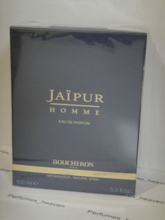 Boucheron Jaipur Homme EDP Parfum Spray 3 3 oz 100ml Men 3577580602049