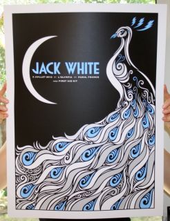 Jack White Paris France Poster Print Set Todd Slater 2012