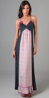 Juicy Couture Ditzy Garden Patchwork Maxi Dress