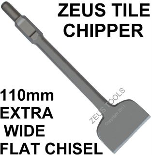 Extra Wide Tile Chipping Jack Hammer Chisel Hitachi New
