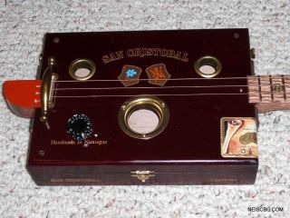 San Cristobal 38 Special Electric Cigar Box Guitar