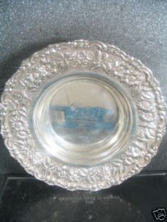 Sterling Jacobi Jenkins Repousse Candy Dish
